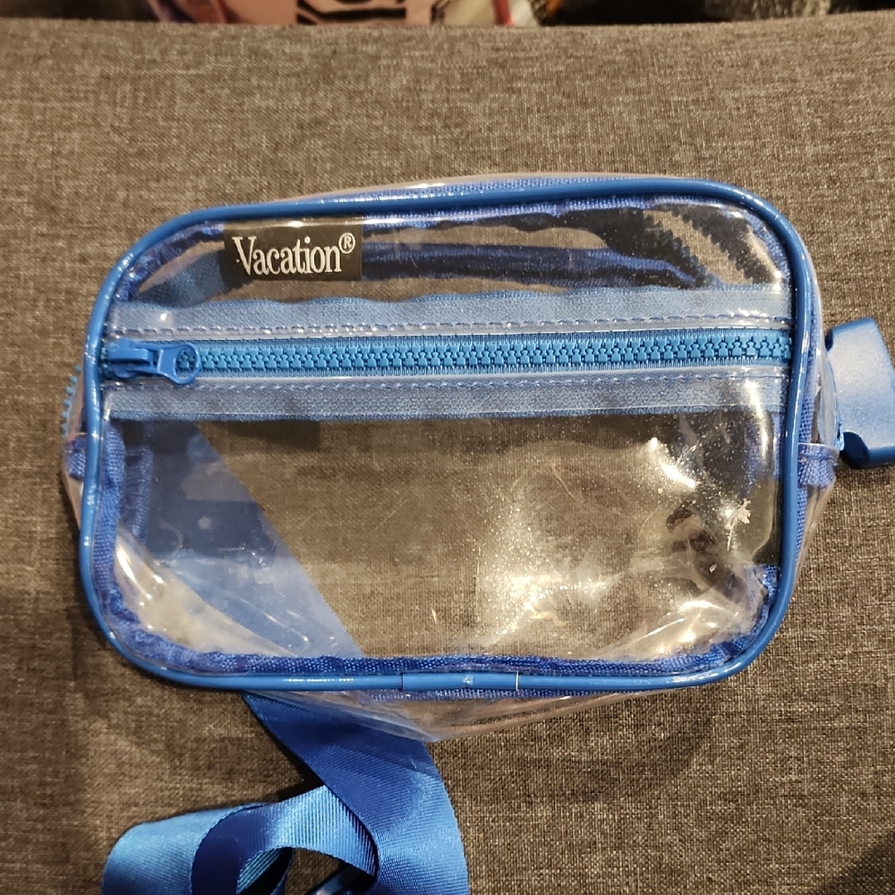 Vacation Clear Belt Bag